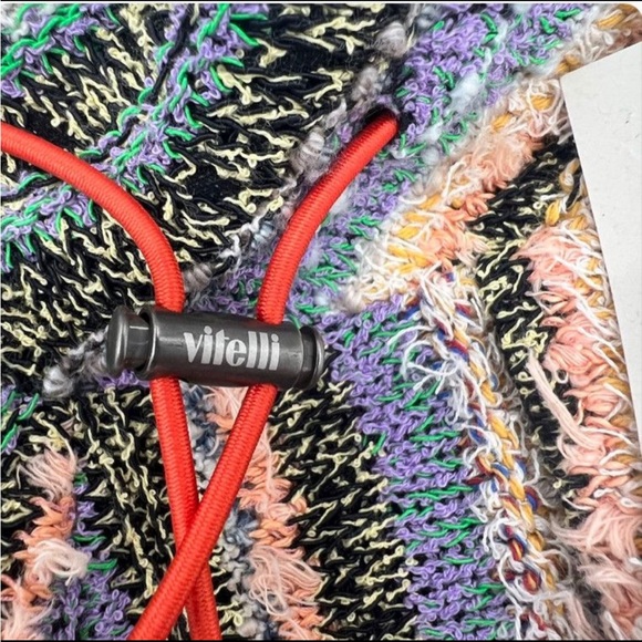 VITELLI swirl-print knit shorts size 3 M-L - Picture 2 of 7